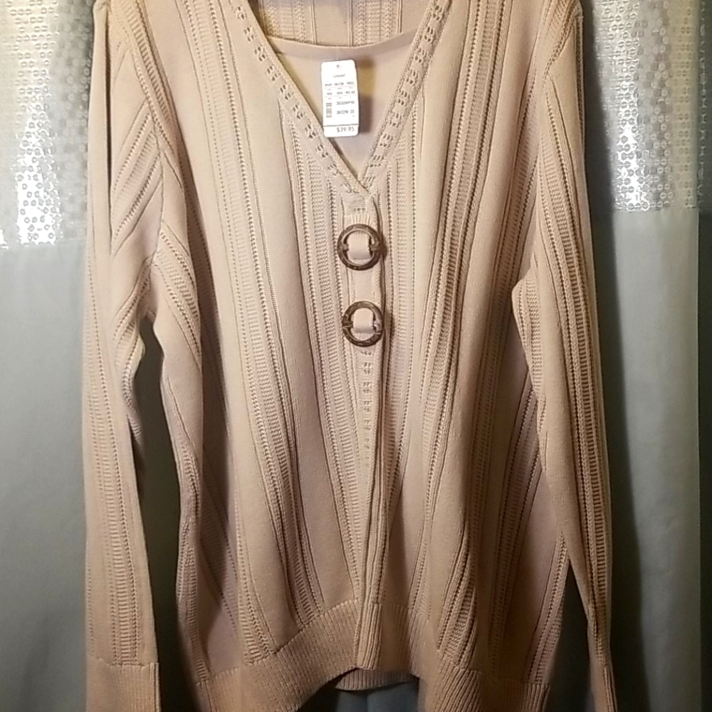 NWT! CJ Banks sweater